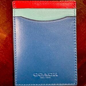 Coach clip on Wallet